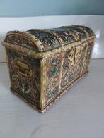 antiek aardewerk kistje, Antiek en Kunst, Antiek | Keramiek en Aardewerk, Verzenden
