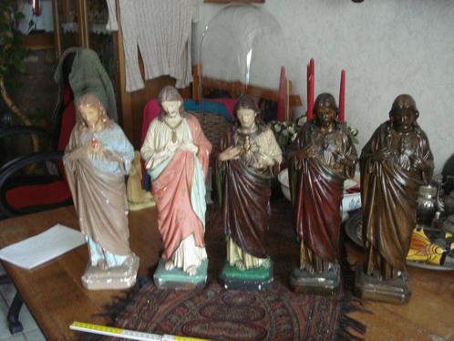 heilighart beelden, Antiek en Kunst, Antiek | Religie, Ophalen of Verzenden
