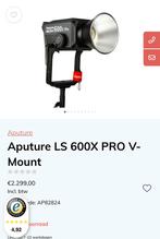 Aputure LS 600x Pro Set, Nieuw, Overige merken, Ophalen of Verzenden, Kantelbaar
