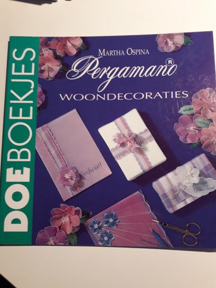 Pergamano woondecoraties Martha Ospina, Boeken, Hobby en Vrije tijd, Ophalen of Verzenden