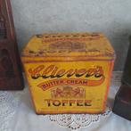 Brocant oud blik Cliever,s Butter Cream Toffee Rotterdam, Verzamelen, Blikken, Ophalen of Verzenden, Gebruikt, Overige