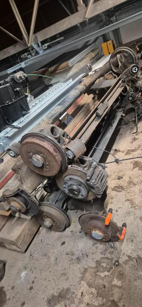 Achterassen Volkswagen Golf 4, Auto-onderdelen, Ophanging en Onderstel, Seat, Volkswagen, Gebruikt, Ophalen