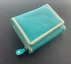 Leren portemonnee Turquoise groen, Ophalen of Verzenden, Nieuw, Groen, Leer