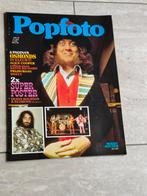 Popfoto januari 1974 met Super Poster(s)., Verzamelen, Ophalen of Verzenden, 1960 tot 1980, Nederland, Tijdschrift