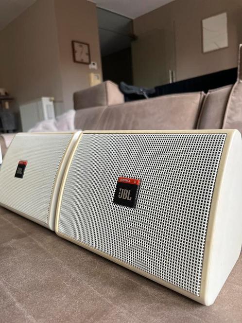 JBL Control 23T 2-Way 3-1/2Indoor/Outdoor Speaker Pair White, Audio, Tv en Foto, Luidsprekers, Zo goed als nieuw, Front, Rear of Stereo speakers