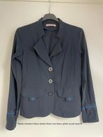 Studio Anneloes blazer donker blauw met blauw glitter, Jasje, Blauw, Maat 38/40 (M), Ophalen of Verzenden