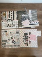 Scrapbook materiaal thema trouwen, Hobby en Vrije tijd, Ophalen of Verzenden