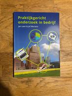 Praktijkgericht onderzoek in bedrijf, Boeken, Zo goed als nieuw, Jan Leen; Jef Mertens, Beta, HBO