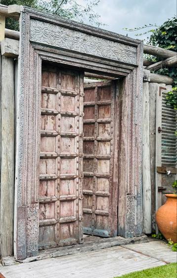 India Ibiza Bali style poort tuinpoort indiase deuren kozijn beschikbaar voor biedingen