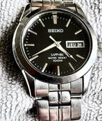 Seiko heren horloge Sapphire, Gebruikt, Staal, Polshorloge, Ophalen of Verzenden