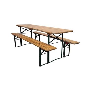 Vintage bierbankset retro biertafel sets Picknick tafel  842 beschikbaar voor biedingen
