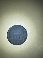 Belgische 5 Frank Munt 1943, Ophalen of Verzenden, Metaal, Losse munt