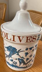Olijvenpot Moustiers, Ophalen of Verzenden, Zo goed als nieuw, Glas, Overige stijlen