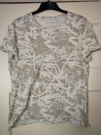 Grijs-wit shirt Clayton, maat L, Maat 52/54 (L), Ophalen of Verzenden, Grijs, Gedragen