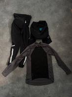 Fietskleding Heren Maat L - Broek lang + kort & Shirt, Heren, Zo goed als nieuw, L, Onderkleding