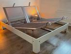 Auping Auronde bed 200 x180cm, Verstelbaar, Wit, Tweepersoons, Ophalen of Verzenden