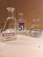 Vintage Ricard, Pastis 51 & Pernod Flessen, Ophalen of Verzenden