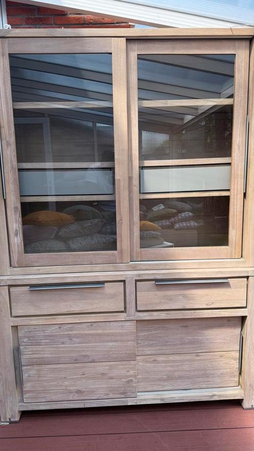 Buffetkast + eettafel en salontafel van HH, Huis en Inrichting, Kasten | Vitrinekasten, Gebruikt, 150 tot 200 cm, 100 tot 150 cm