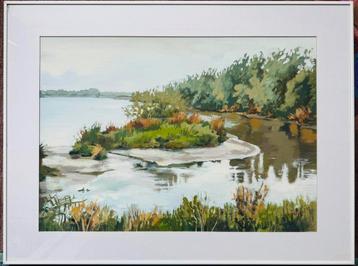 Jan Hofland - Landschap - Droombeeld en Werkelijkheid beschikbaar voor biedingen