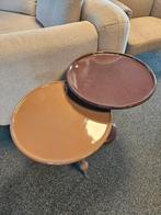 Bijzettafel metaal trendy, 45 tot 60 cm, Minder dan 55 cm, Metaal of Aluminium, Rond