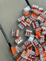 Ongeveer 1000 wago lasklemmen 2 3 en 4 voudig, Hobby en Vrije tijd, Elektronica-componenten, Ophalen, Zo goed als nieuw