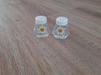 Peper en zoutstel opdruk edelweiss, Verzamelen, Ophalen of Verzenden, Zo goed als nieuw