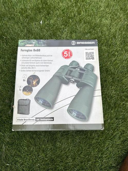 Bresser 8x60 Verrekijker, Audio, Tv en Foto, Optische apparatuur | Verrekijkers, Nieuw, Porro (met knik), 8 tot 12x, Ophalen of Verzenden