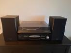 complete set, platenspeler, dvd, reciever en luidsprekers, Ophalen, Gebruikt, Overige merken