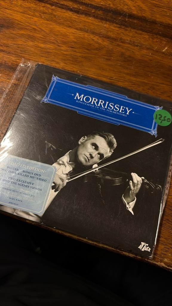 Morrissey limit cd dvd digipack Ringleader of the Tormentors, Cd's en Dvd's, Cd's | Rock, Zo goed als nieuw, Poprock, Ophalen of Verzenden