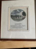 Ets van gezicht op Amsterveen, Antiek en Kunst, Kunst | Etsen en Gravures, Ophalen of Verzenden