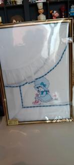 Vintage wieg/wagen linnen setje, Doe-het-zelf en Verbouw, Geisers en Boilers, Geiser, Ophalen of Verzenden, Minder dan 20 liter