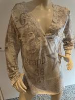 Pescara blouse met print maat l, Kleding | Dames, Blouses en Tunieken, Maat 38/40 (M), Wit, Pescara, Ophalen of Verzenden