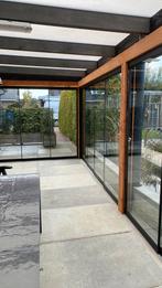 Glazen schuifdeuren deuren glazen schuifpui serre deuren, Tuin en Terras, Overkappingen, Ophalen, Zo goed als nieuw