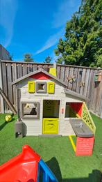 Smoby Speelhuis Friends met Speelkeuken, Tuin en Terras, Tuinhuizen, Kunststof, Ophalen, Minder dan 250 cm, 200 tot 400 cm