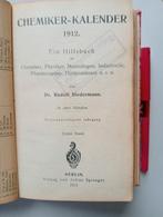 Chemiker Kalender 1912 - Rudolf Biedermann, Ophalen of Verzenden, Gelezen, Overige onderwerpen, Rudolf Biedermann