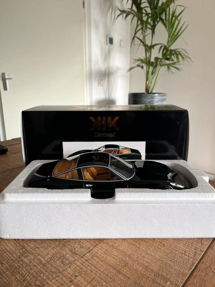 Kk scale ferrari 365 gtc4 1971 1 18, Hobby en Vrije tijd, Modelauto's | 1:18, Zo goed als nieuw, Auto, Overige merken, Ophalen of Verzenden