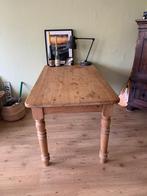 Houten eettafel, Huis en Inrichting, Tafels | Eettafels, Ophalen, Gebruikt, 100 tot 150 cm, 50 tot 100 cm