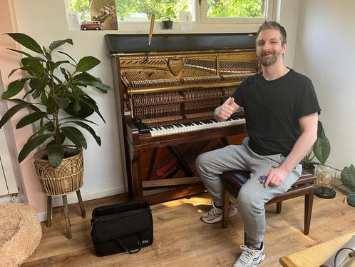 Gediplomeerd Pianostemmer Rotterdam Omgeving, Muziek en Instrumenten, Piano's, Nieuw, Piano, Zwart, Hoogglans, Ophalen