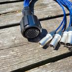 LK37 splitter naar 12x Xlr (male), Muziek en Instrumenten, Kabels en Stekkers, Ophalen of Verzenden, Zo goed als nieuw