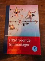 HRM voor de lijnmanager, Nieuw, Dineke Sepmeijer; Erik van Soest, Beta, HBO