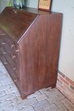 Prachtige antieke mahonie houten secretaire, bureau, buro., Verzenden