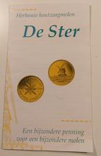 penning houtzaagmolen de ster, Ophalen of Verzenden, Brons, Nederland
