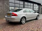 Volvo S80 2.5 T Momentum | Autm | Leer | Navi | Clima | Crui, Zwart, 2521 cc, Bedrijf, Sedan
