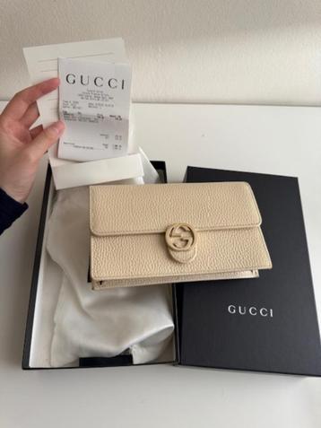 Originele Gucci Crossbody / Schoudertas Beige beschikbaar voor biedingen