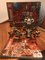 LEGO Ninjago 71722 Skull Sorcerer's Dungeons, Ophalen of Verzenden, Zo goed als nieuw
