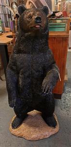 Prachtige staande beer 123 cm hoog beeld materiaal polystone, Ophalen