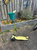 Micro Step Maxi - Geel, Kinderen en Baby's, Speelgoed | Buiten | Voertuigen en Loopfietsen, Ophalen, Gebruikt, Overige typen