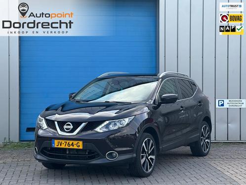 Nissan Qashqai 1.2 Tekna AUT 360 CAMERA TREKH LEER, Auto's, Nissan, Bedrijf, Te koop, Qashqai, 360° camera, ABS, Achteruitrijcamera