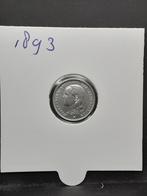 10 cent 1893 Koningin Wilhelmina, Postzegels en Munten, Munten | Nederland, Zilver, Ophalen of Verzenden, 10 cent, Koningin Wilhelmina