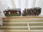 Oude ijzeren tram en locomotief, Overige merken, Gebruikt, Ophalen of Verzenden, Groter dan 1:32